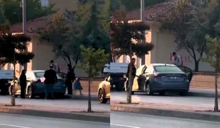 Okul müdürünü 3 çocuğunun gözü önünde vurduğu anları kayda aldırdı