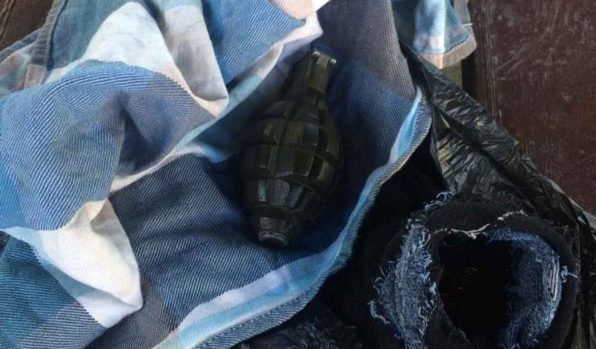 Esenyurt'ta patlamamış el bombası bulundu