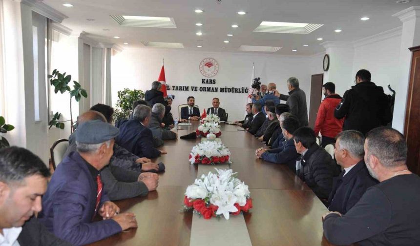 Kars Damızlık Sığır Yetiştiricileri Birliği’ne birinci derece tarımsal örgüt belgesi