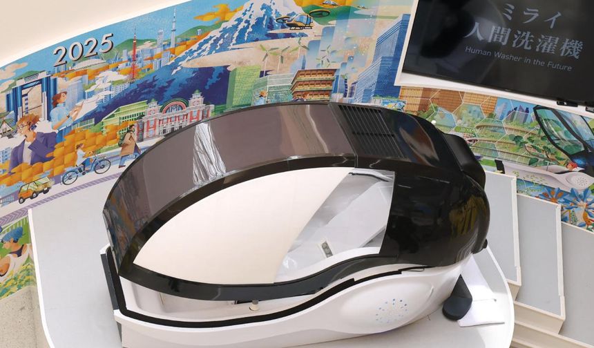 İnsanı çamaşır gibi yıkayacak makine hizmete hazır