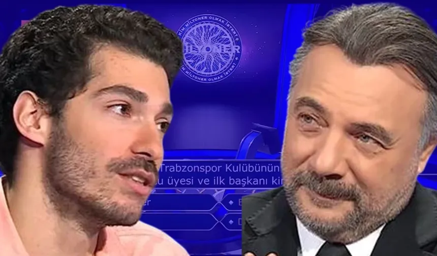 Milyoner'de gündem olan Trabzonspor sorusu!