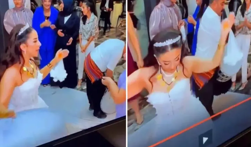 Düğünden bir yıl sonra ortaya çıkan görüntü pes dedirtti