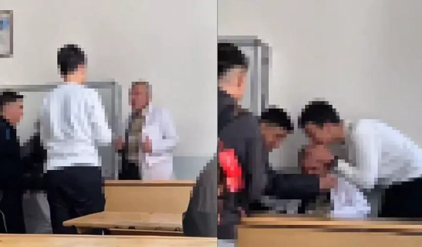 Eli öpülesi öğretmen! Kolu kırıldı, şikayetçi olmadı