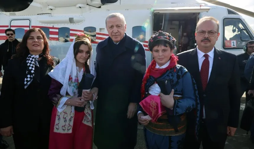 Cumhurbaşkanı Erdoğan'a Aydın’da yoğun ilgi