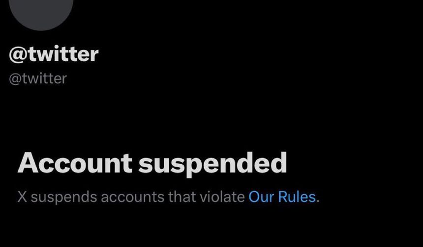X, Twitter'ı askıya aldı