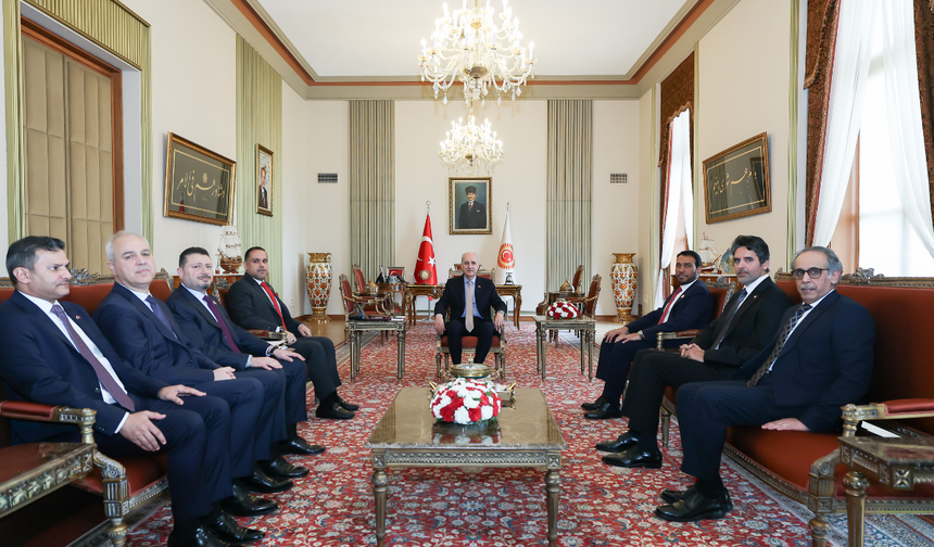 TBMM Başkanı Kurtulmuş, Körfez İşbirliği Konseyi üyesi ülkeler ve Ürdün'ün Ankara Büyükelçilerini kabul etti
