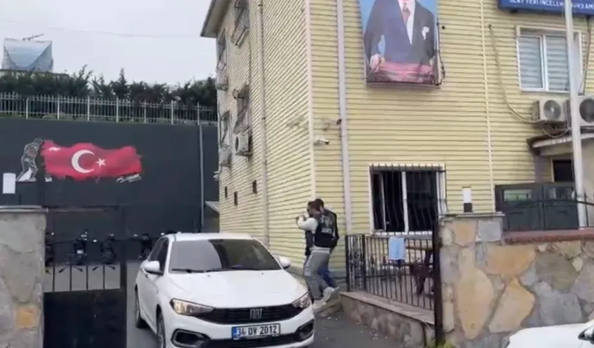 Sarıyer'de 30 suç kaydı bulunan 2 kişi tutuklandı