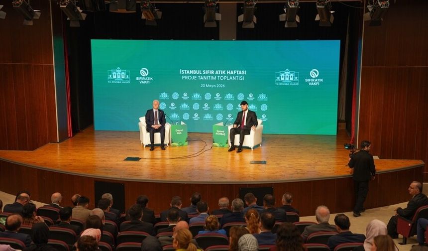 "İstanbul Sıfır Atık Haftası"nın tanıtımı yapıldı