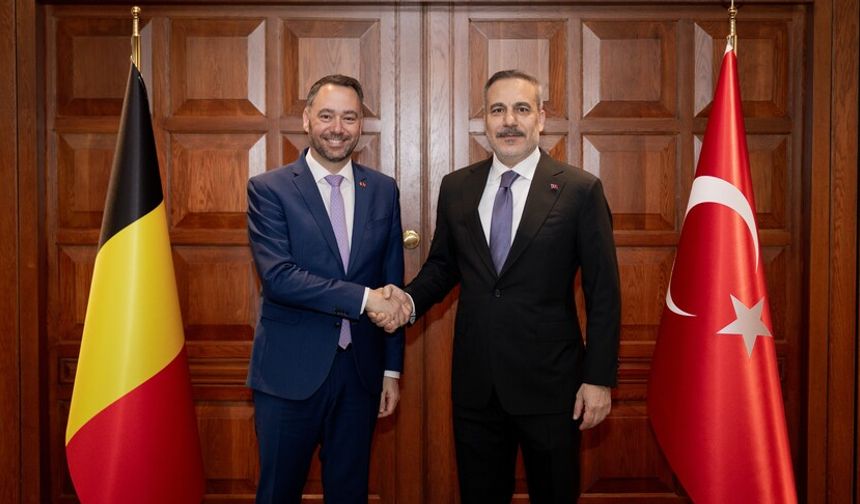Dışişleri Bakanı Fidan, Belçika Dışişleri Bakanı Prevot ile Ankara'da görüştü