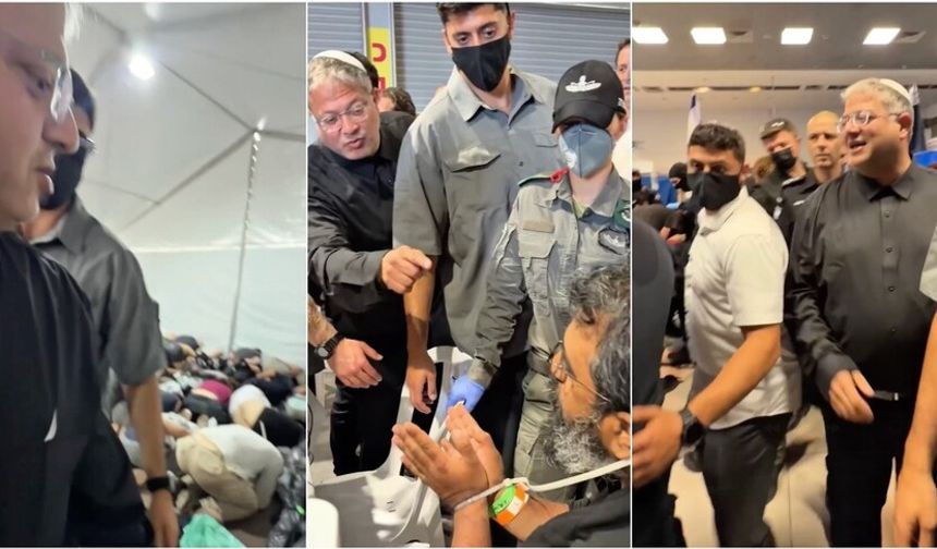 Türkiye'den alıkonulan aktivistlere şiddet uygulayan İsrailli bakana tepki