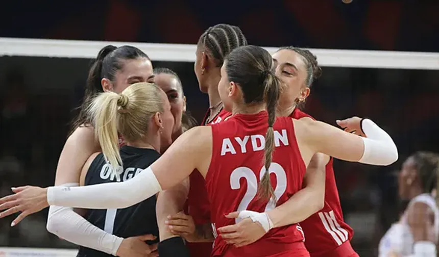 A Milli Kadın Voleybol Takımı, Milletler Ligi'nde yarın Almanya ile karşılaşacak