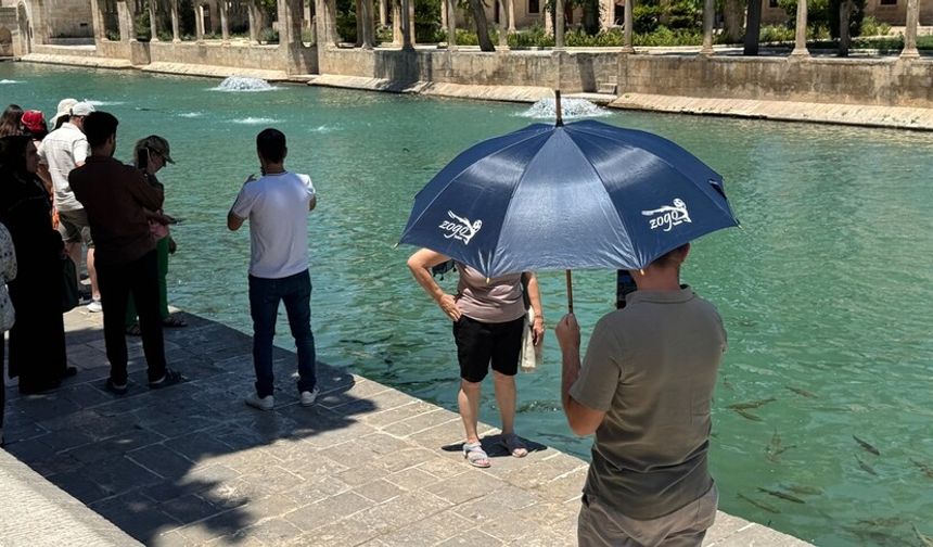 Şanlıurfa'da termometreler 45 dereceyi gösterdi