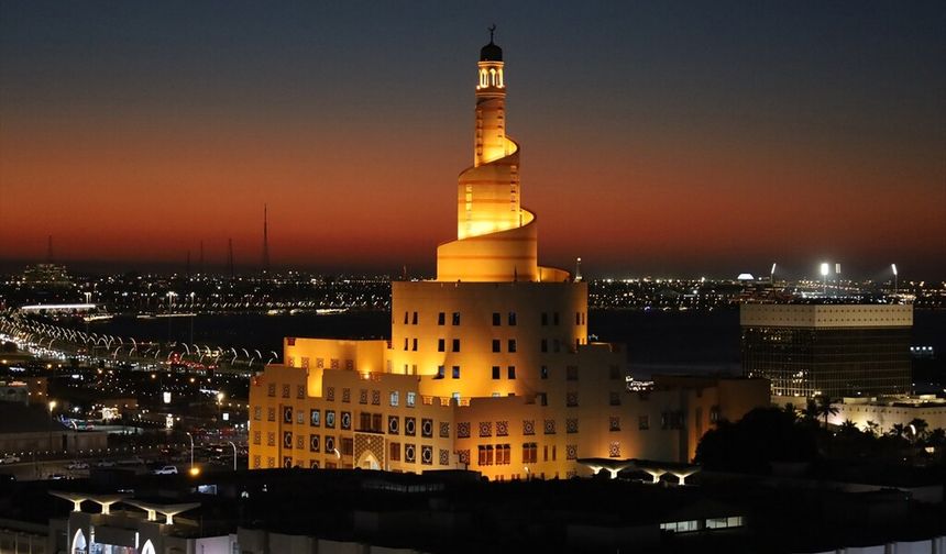 Doha'da gün batımı