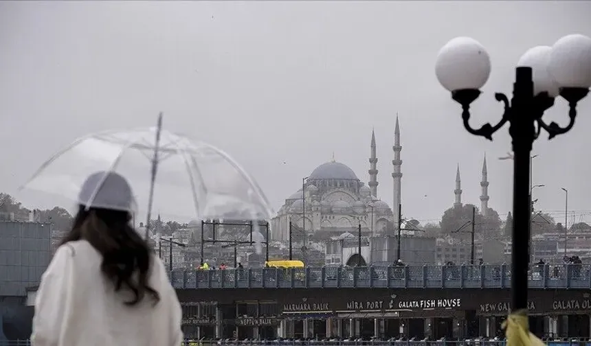 İstanbul için kuvvetli sağanak ve dolu uyarısı