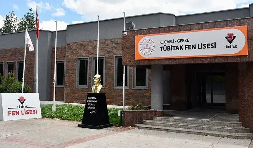 TÜBİTAK Fen Lisesine başvurular bugün sona eriyor