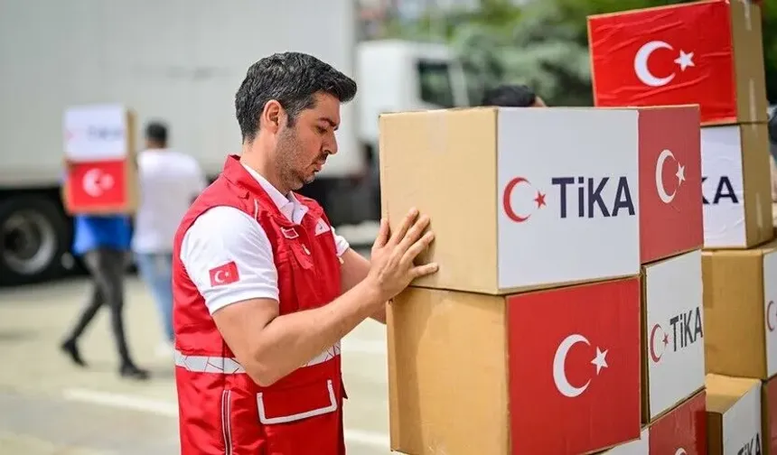 TİKA depremlerden etkilenen Venezuela'ya 1000 paketlik insani yardımda bulundu