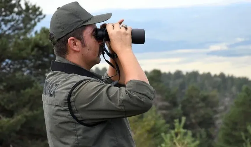 Doğu Anadolu'da 655 bin hektarlık ormanda "alev nöbeti"