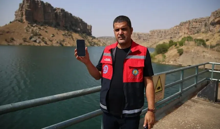 Diyarbakır'ın içme suyu havzasına yaklaşanlar kısa mesajla uyarılıyor