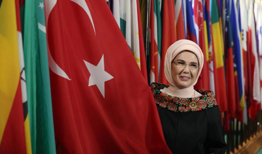 Emine Erdoğan New York'ta çocuklar ve iklim için çağrı yaptı