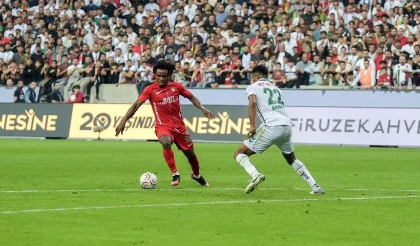 Amed Sportif Faaliyetler, Konyaspor’u tek golle geçti!