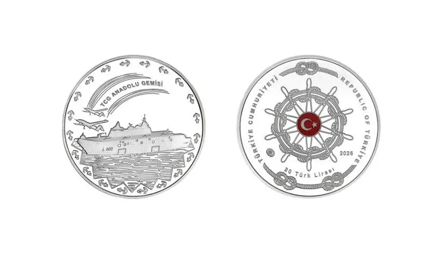Darphane’den TCG Anadolu’ya özel hatıra parası!
