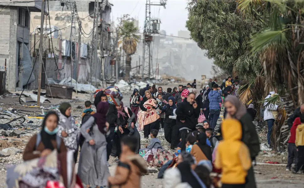 İsrail’in ABD’ye Gazze’nin kuzeyindeki Filistinlileri zorla yerinden etmeme sözü verdiği iddia edildi