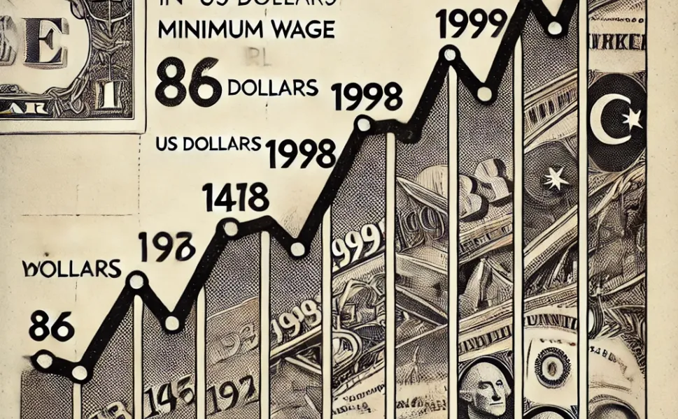 Ak Parti önce asgari ücret neydi? AK Parti öncesi asgari ücret ve dolar karşısındaki değişimi..