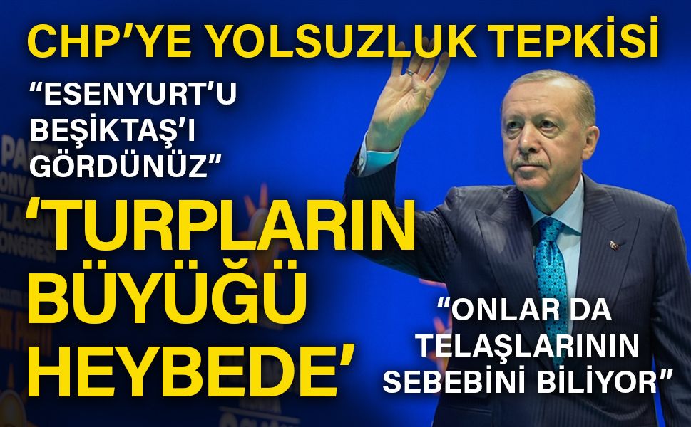 CHP'ye yolsuzluk tepkisi! "Onlar da çok iyi biliyorlar turpların büyükleri heybede"