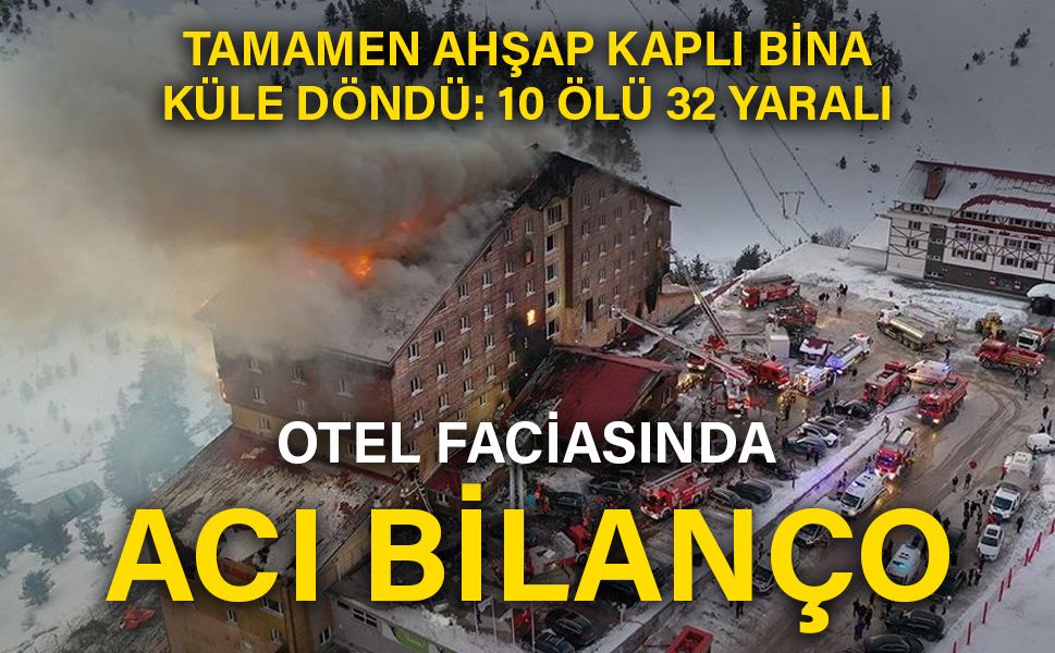 Kayak merkezinde yangın faciası! 66 ölü, 51 yaralı