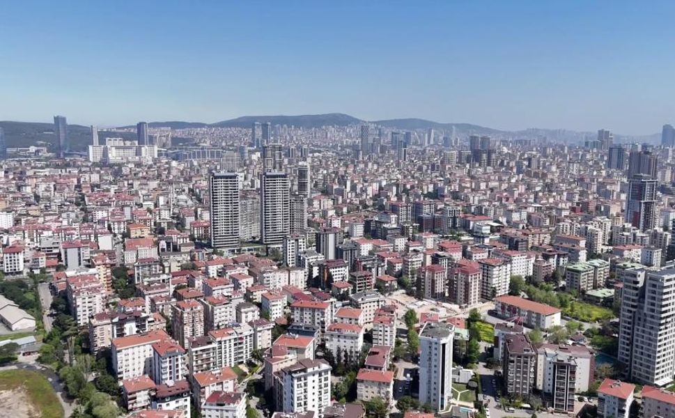 Deprem sonrası İstanbul havadan böyle görüntülendi