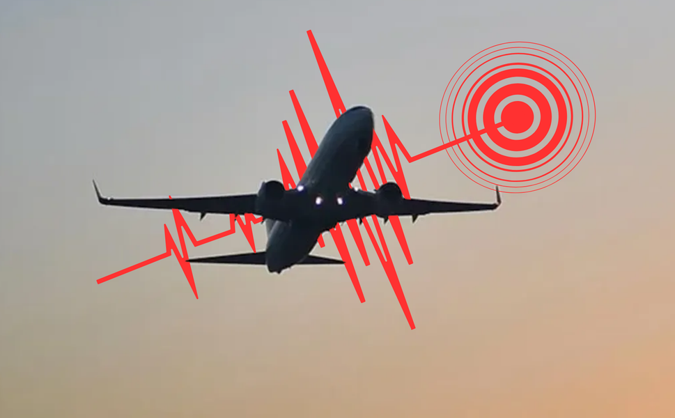 Uçaklar iniş yapamadı! “Deprem oldu az önce efendim"