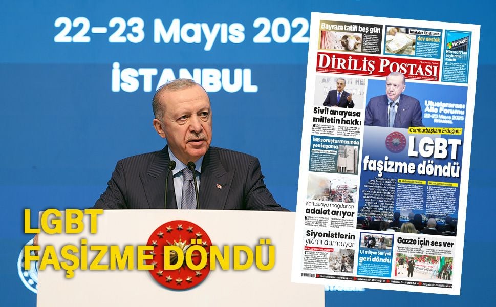 Cumhurbaşkanı Erdoğan: LGBT faşizme döndü