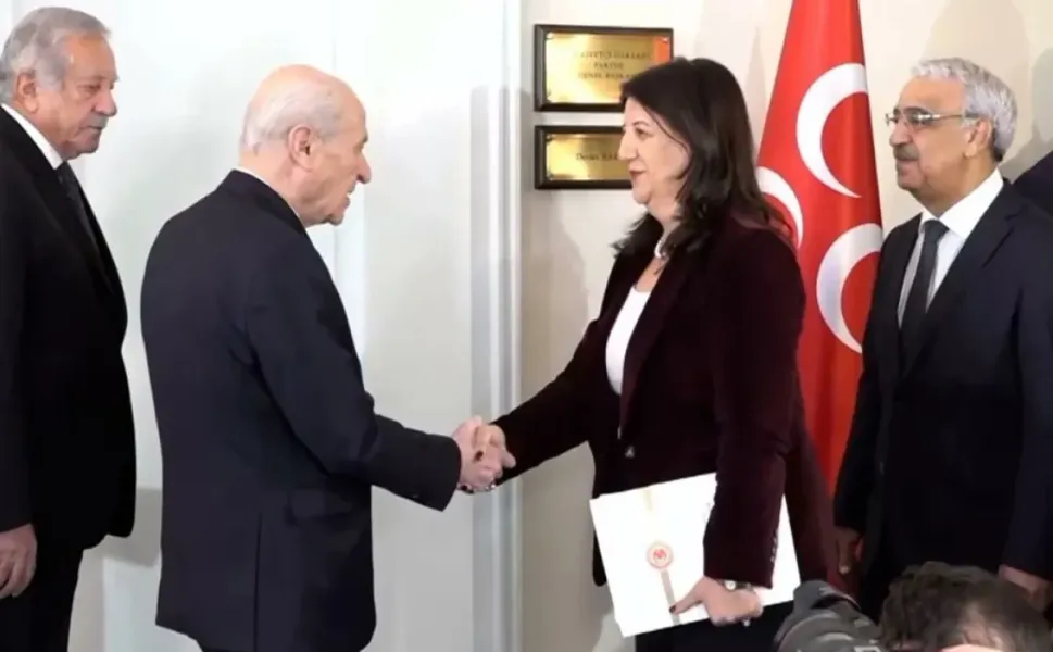 DEM Parti İmralı heyeti, Devlet Bahçeli ile görüştü