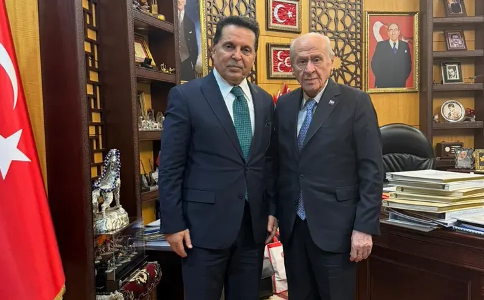 Ahmet Özer, Devlet Bahçeli'yi ziyaret etti