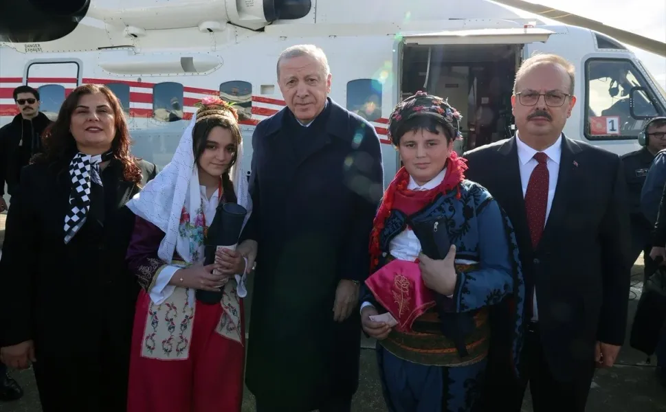 Cumhurbaşkanı Erdoğan'a Aydın’da yoğun ilgi