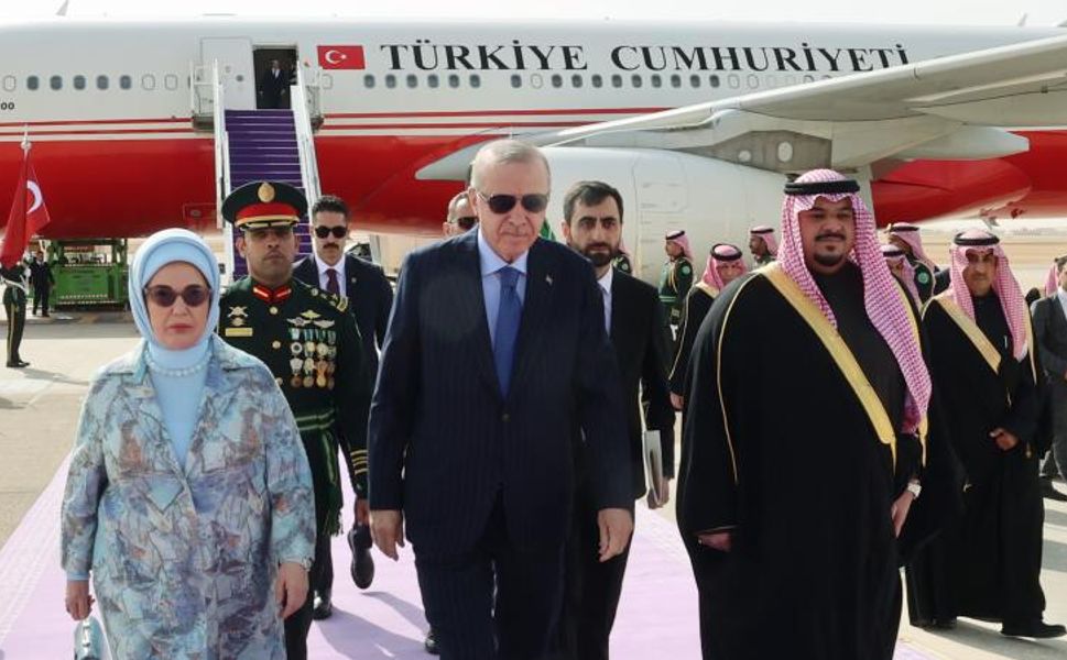 Cumhurbaşkanı Erdoğan, Suudi Arabistan'da
