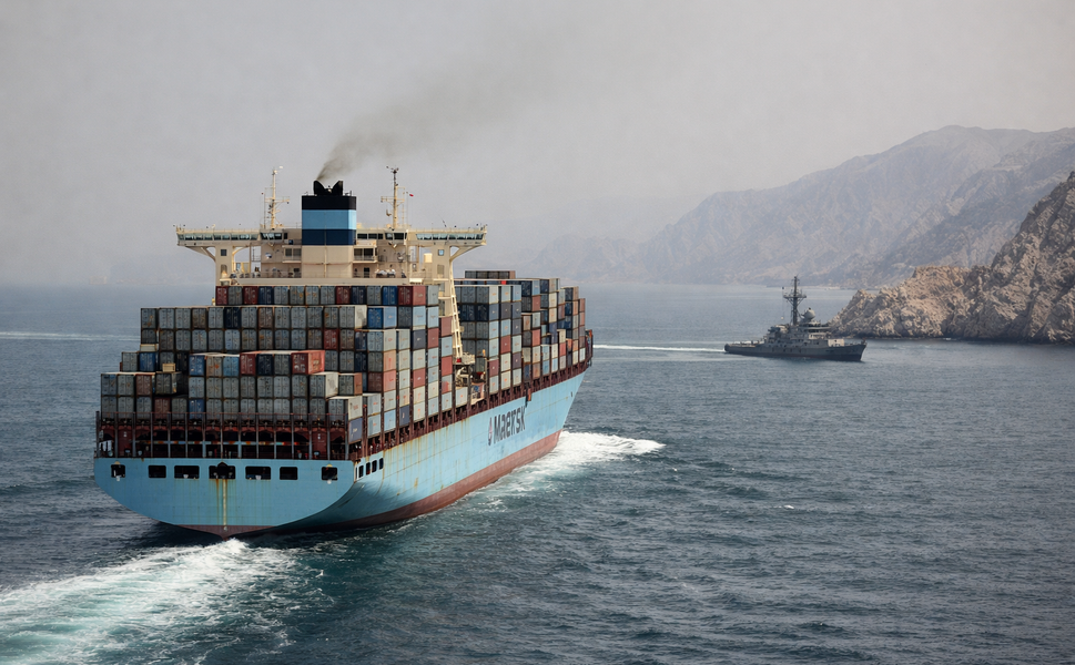 Hürmüz’de Savaş Sonrası İlk Batı Gemisi Geçti