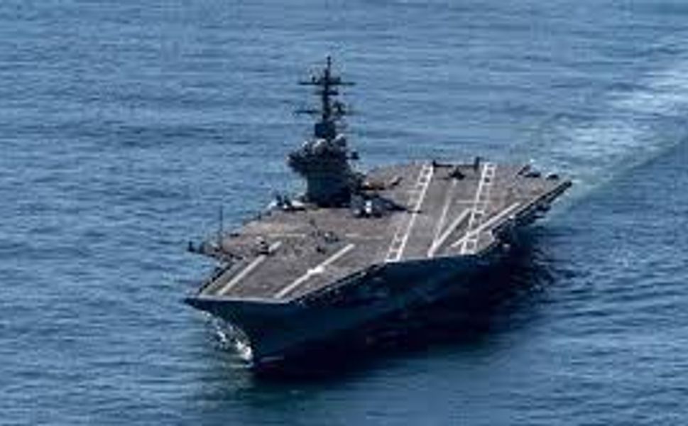 ABD uçak gemisi USS George H.W. Bush'un bölgeye Afrika etrafından dolaşarak gittiği iddiası