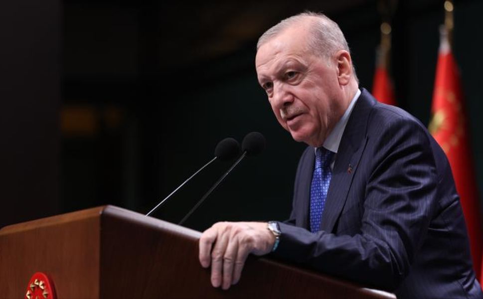 Cumhurbaşkanı Erdoğan'dan Süper Lig'e yükselen Çorum FK'ya tebrik