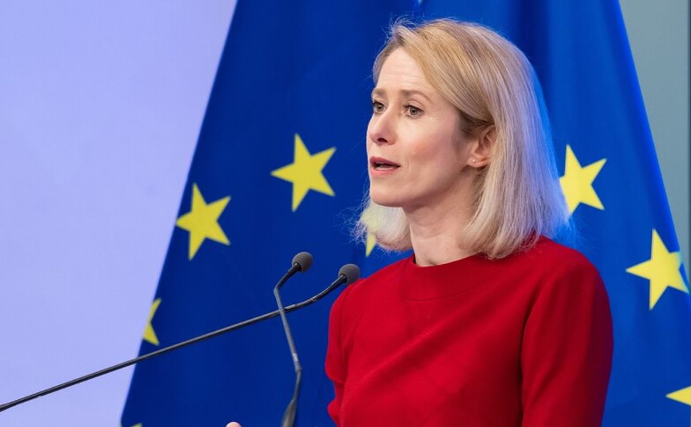 Kallas, Filistin topraklarını gasbeden İsraillilere yönelik yaptırımların kabul edilmesini umuyor