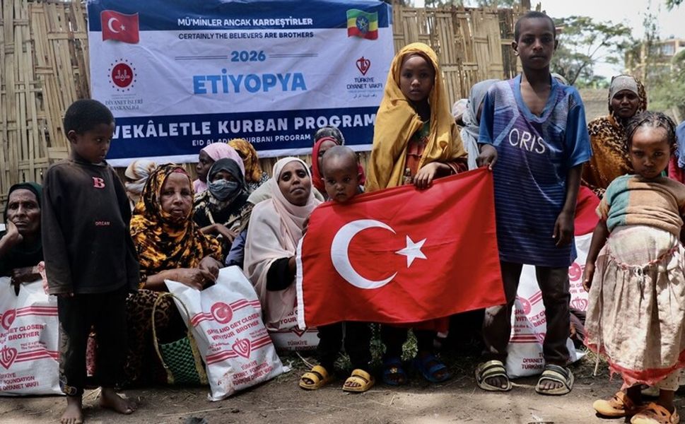 TDV, Etiyopya'da kurban organizasyonlarından insani yardımlara kadar pek çok faaliyet yürütüyor