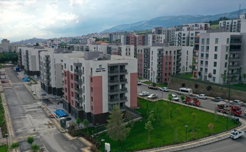 Kahramanmaraş'ta yerinde dönüşen konutlarda ilk bayram heyecanı