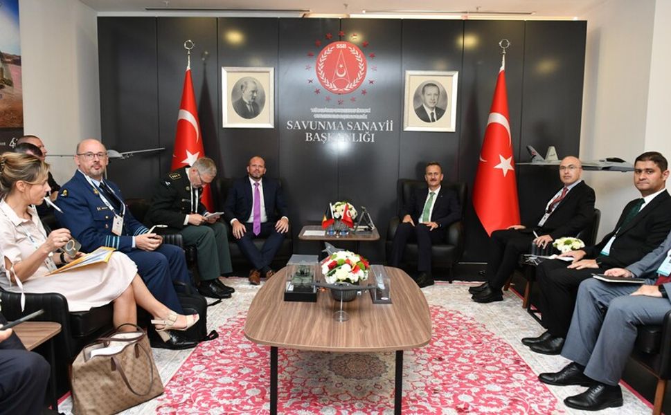 SSB Başkanı Haluk Görgün, Belçika'nın Türk savunma sanayisine ilgisini değerlendirdi