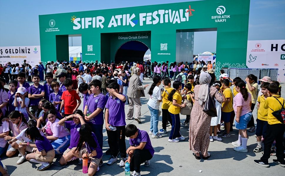Sıfır Atık Festivali Atatürk Havalimanı'nda devam ediyor
