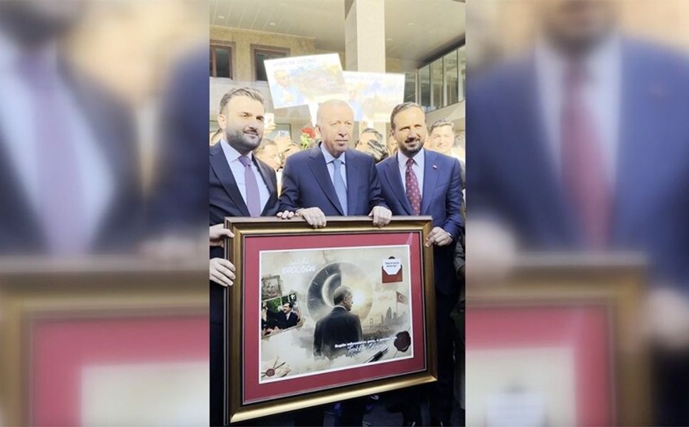 Cumhurbaşkanı Erdoğan'a Babalar Günü sürprizi