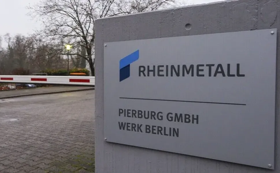 Berlin'de aktivistler İsrail için mühimmat üreten Rheinmetall şirketini protesto etti