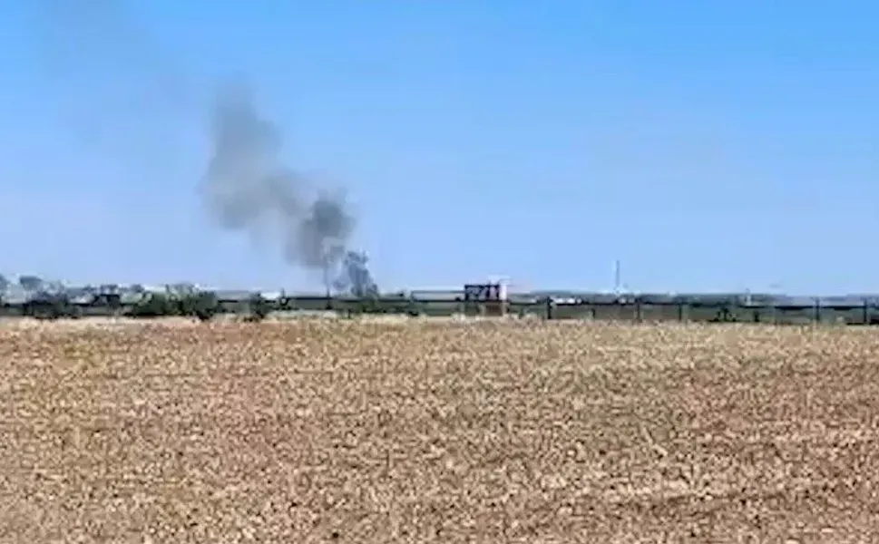 Macaristan'ın Szolnok kenti yakınlarında savaş uçağı düştü