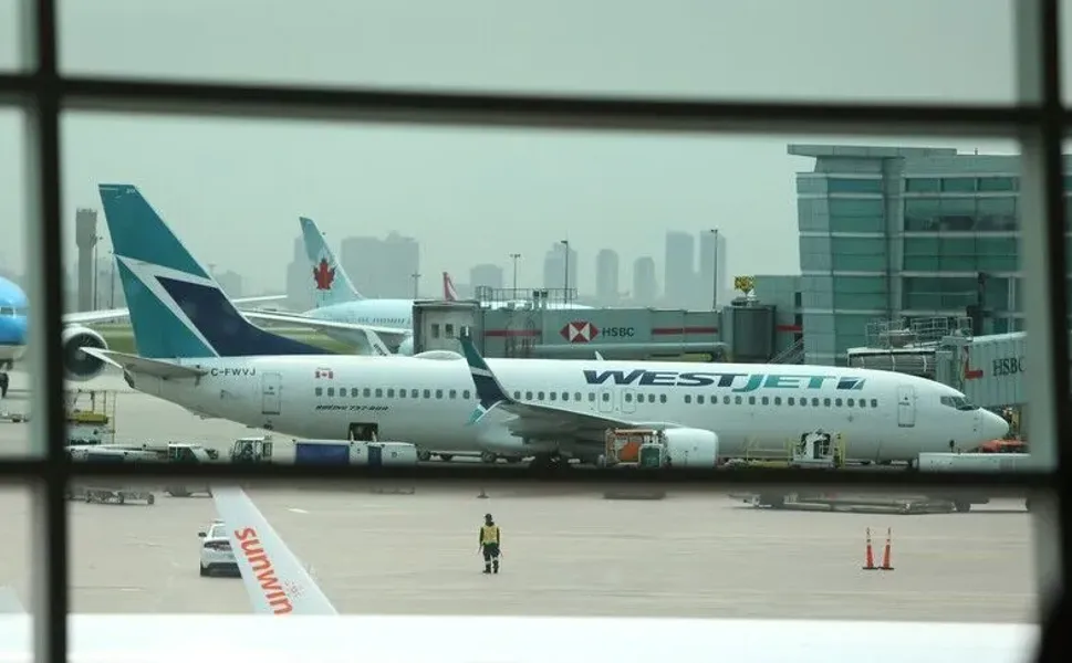 Kanada'da WestJet hava yolu çalışanlarının greve gitmesi sonucu 600 uçuş iptal edildi