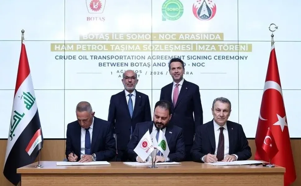 Irak-Türkiye Ham Petrol Boru Hattı'nın kullanımına ilişkin 1 yıllık anlaşma imzalandı