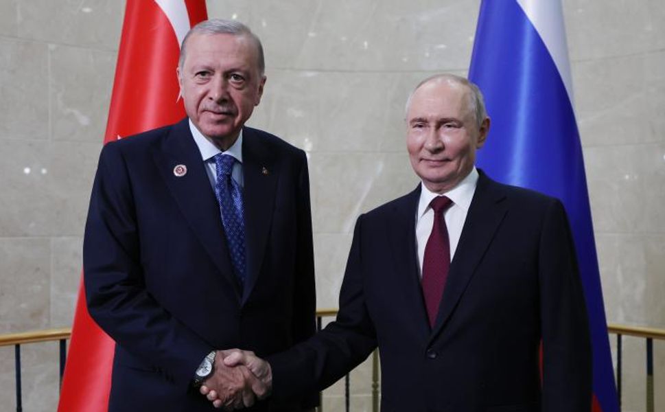 Cumhurbaşkanı Erdoğan, Rusya Lideri Putin'le Görüşme Gerçekleştirdi!